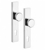 Kování bezpečnostní 802 knoflík/knoflík oba PEVNÉ 72 mm vložka (R 80272KK) - Kliky, okenní a dveřní kování, panty Kování dveřní Kování dveřní bezpečnostní